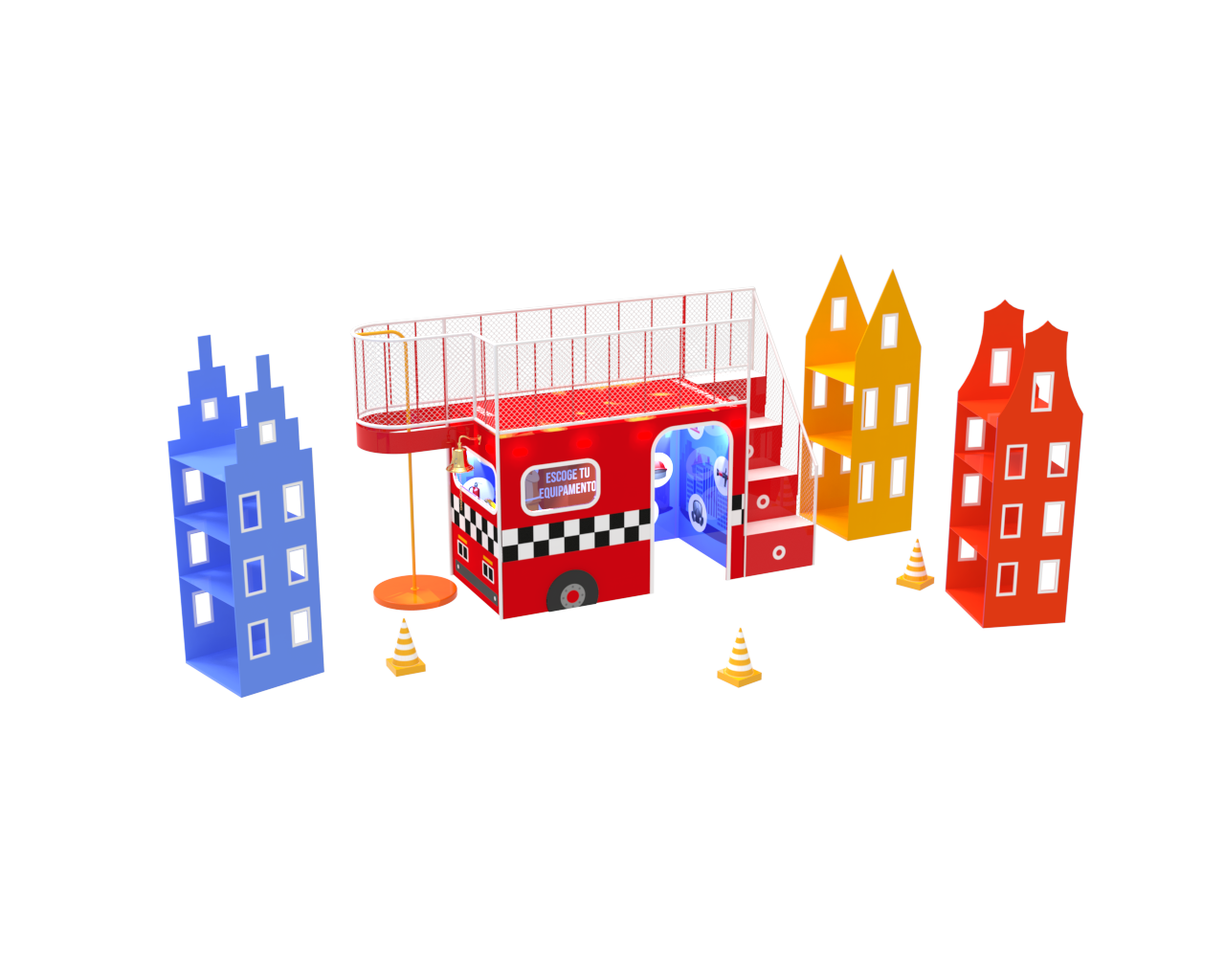 In-Store Experiences, fire station playground